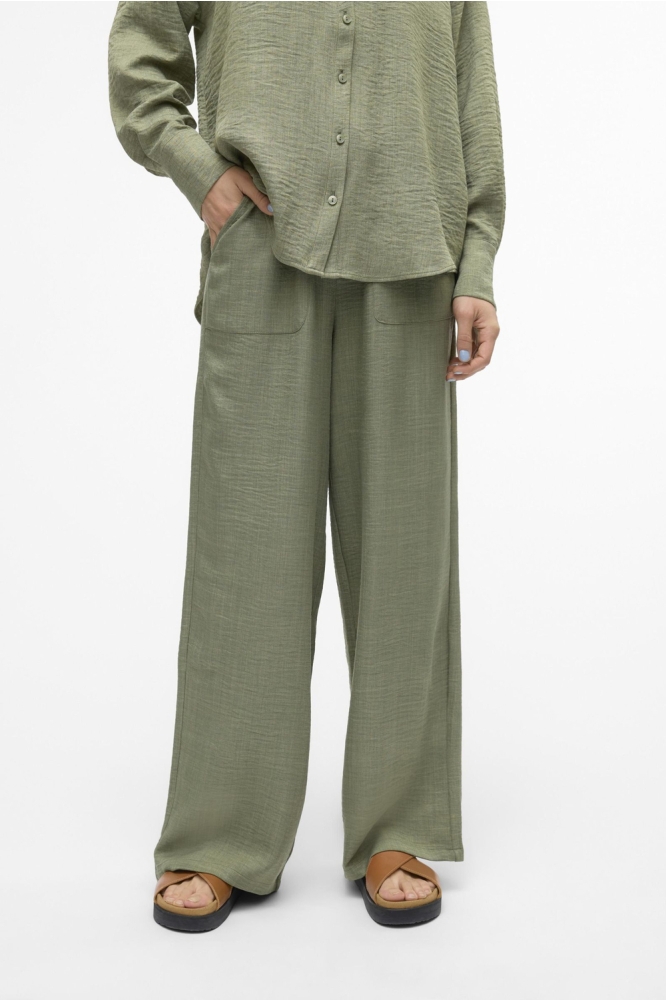 VMMELANEY HW LOOSE PANT WVN GA NOOS 10316385 LAUREL WREATH